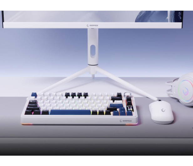 RAMPAGE Quell Pro mechaniczna Ekran, Gasket, Hot-Swap 2,4G + BT QUELLPRO-WHITE - 1370735 - zdjęcie 8